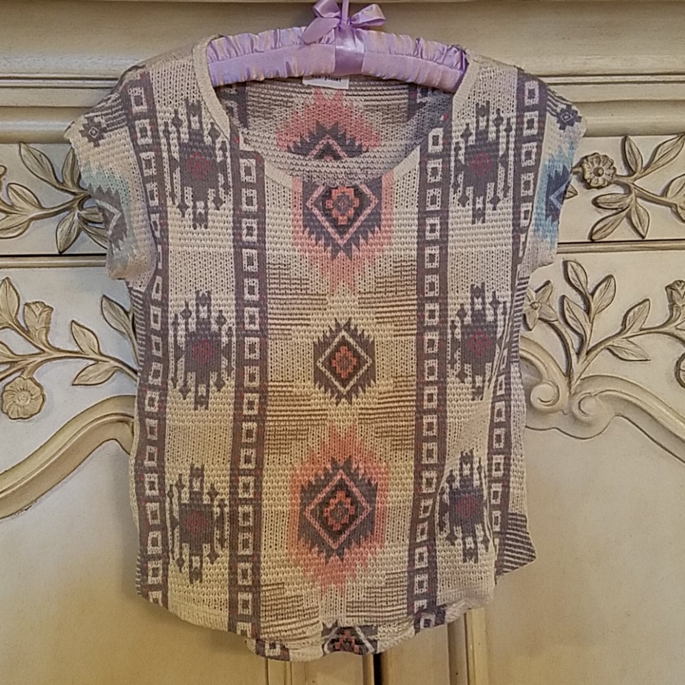NWOT Blu Planet soft knit junior top size M